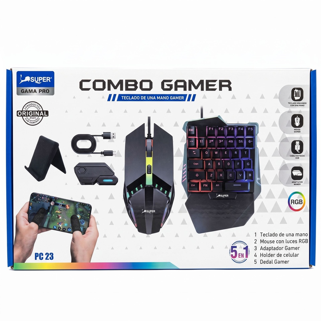 COMBO PACK 5 EN 1 PC 23 SUPER