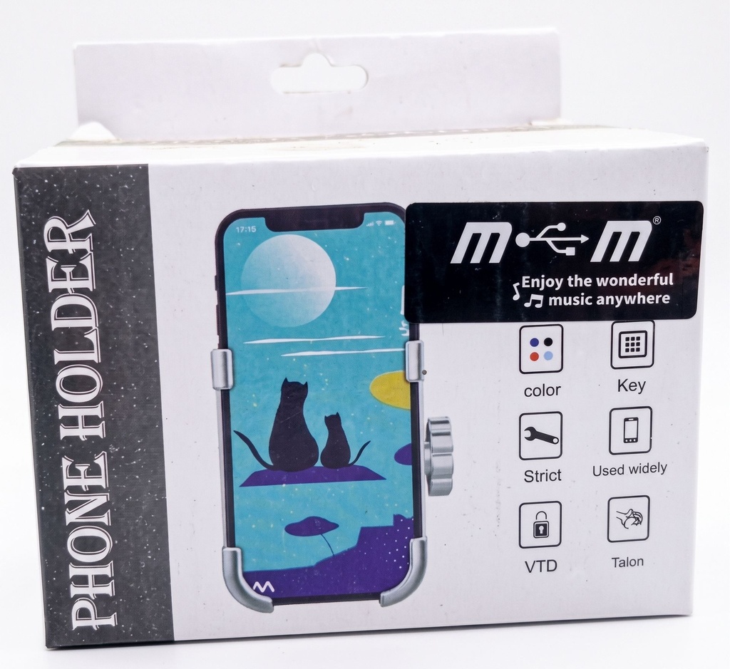[20822] HOLDER DE MOTO METAL + CARGADOR C-1 MM