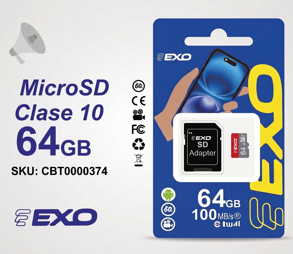 [20472] MICRO SD 64GB EXO