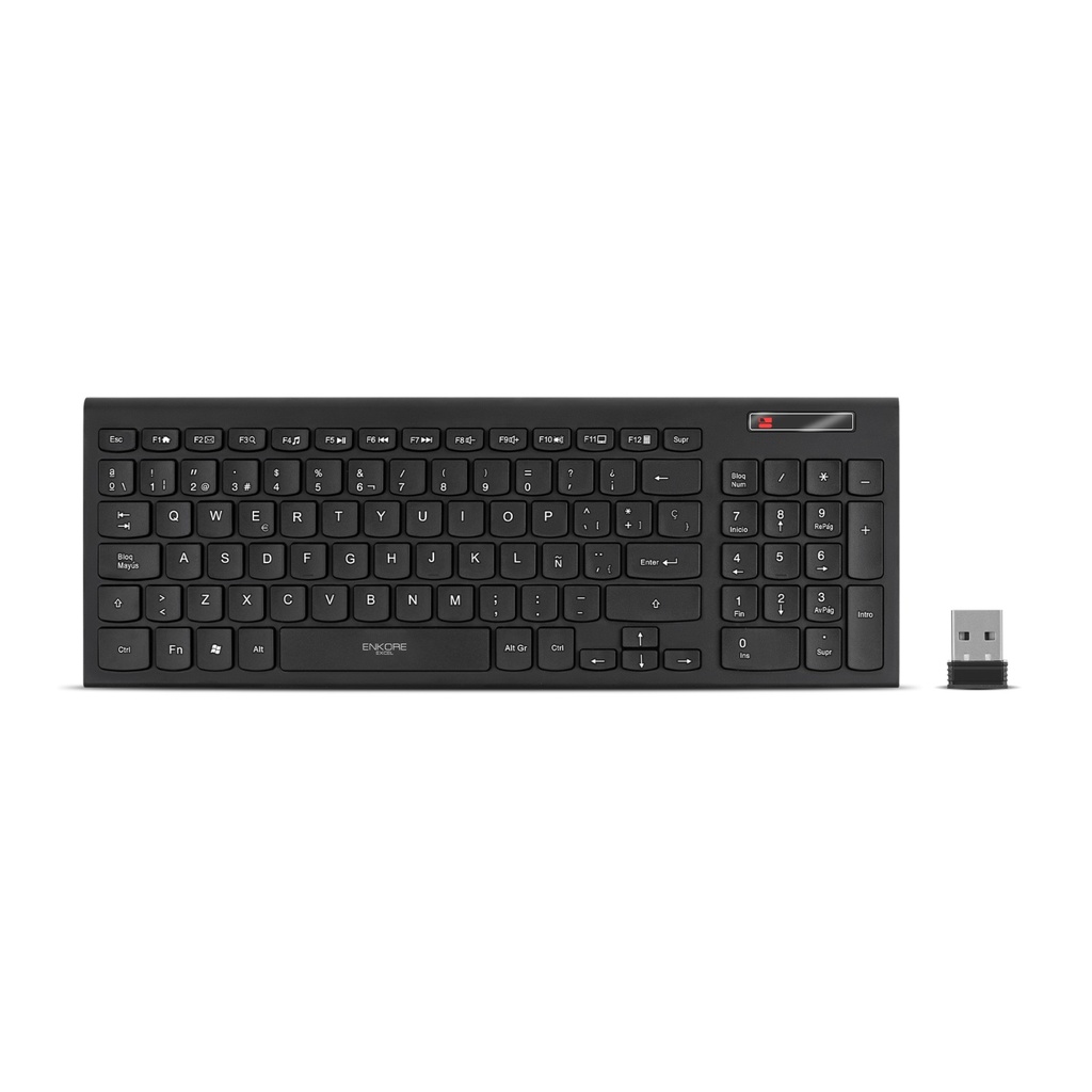 [21015] TECLADO MULTIMEDIA EXCEL WIFI ENK701WL ENKORE