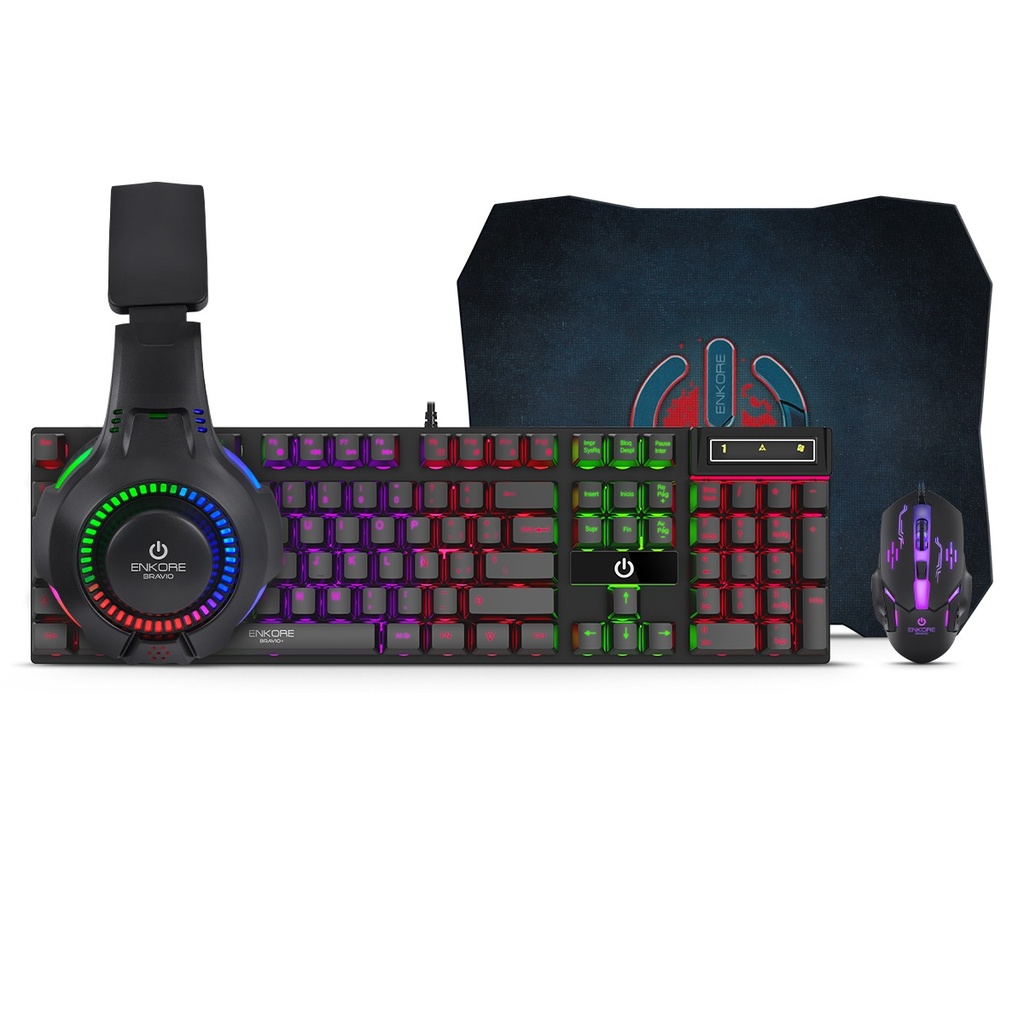 [20636] KIT 4 EN 1 GAMER ENT G1000-4 BRAVIO4 ENKORE