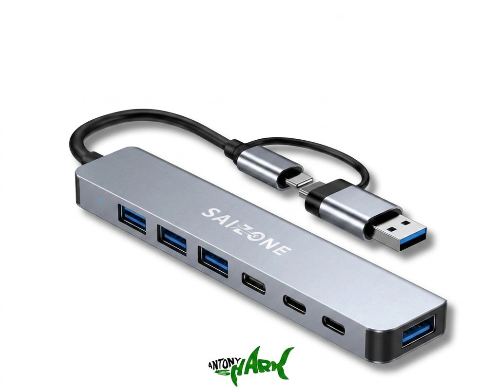 Adaptador 7 en 1 SAIZONE