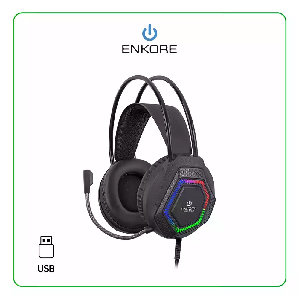 [20271] AUDIFONO GAMER BRAIN EKHG1008 ENKORE
