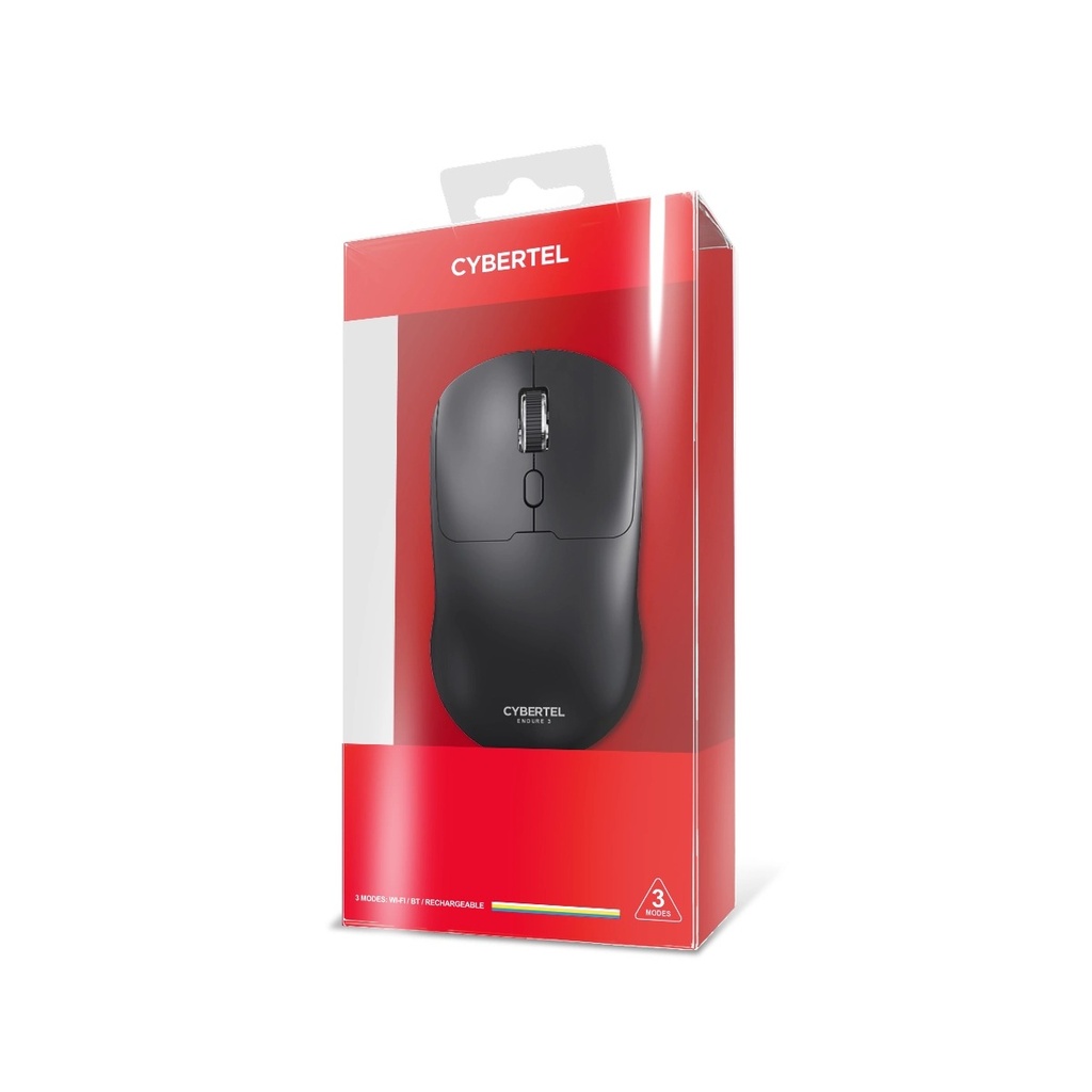 MOUSE BT WIFI RECARGABLE CYB M702-3M ENDURE 3 CYBERTEL