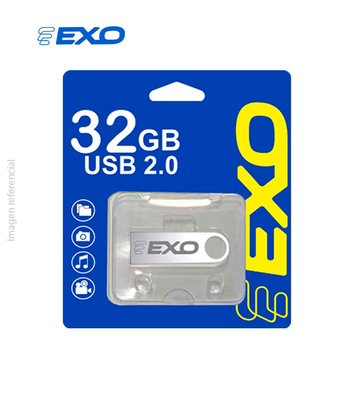 MEMORIA USB 32GB 2.0 EXO