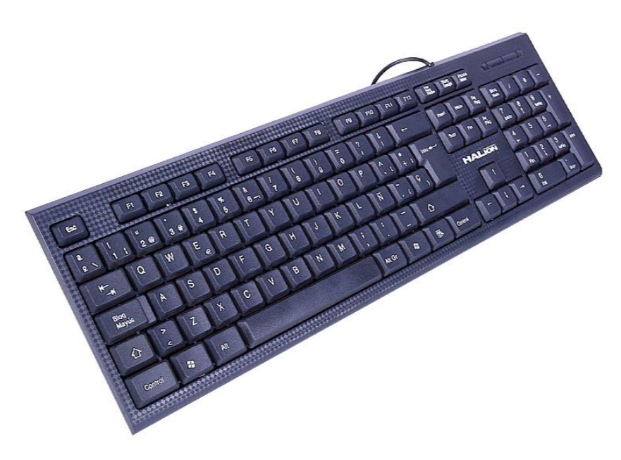 TECLADO USB ESTANDAR HA-K390 HALION