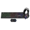 KIT 4 EN 1 COMBO GAMER HA-K430C RAINBOW LOTUS HALION