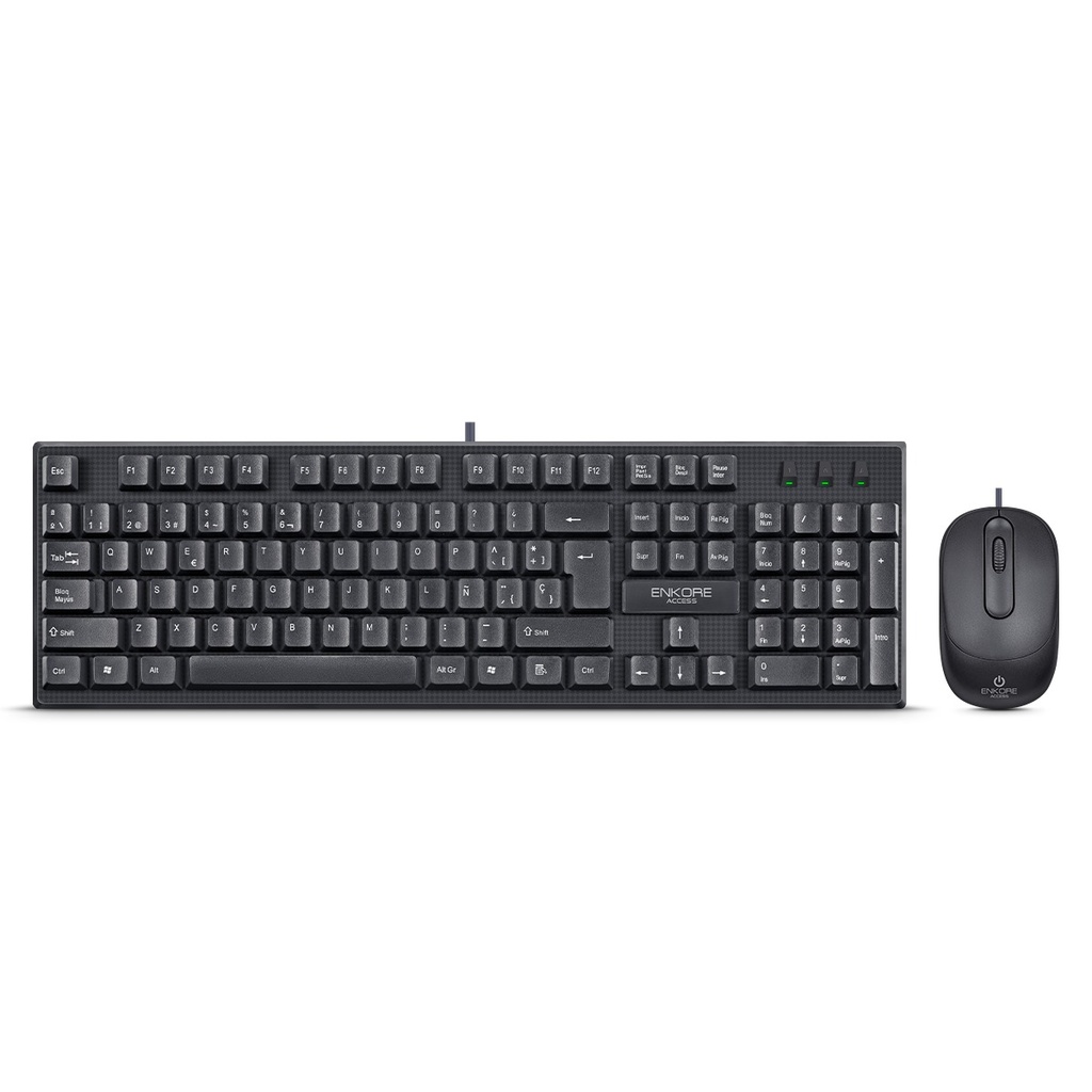KIT TECLADO + MOUSE USB ENT508 ACCESS ENKORE