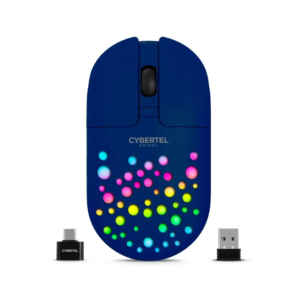 MOUSE RECARGABLE BT+WIFI SKIPOL CYB M705-3M CYBERTEL