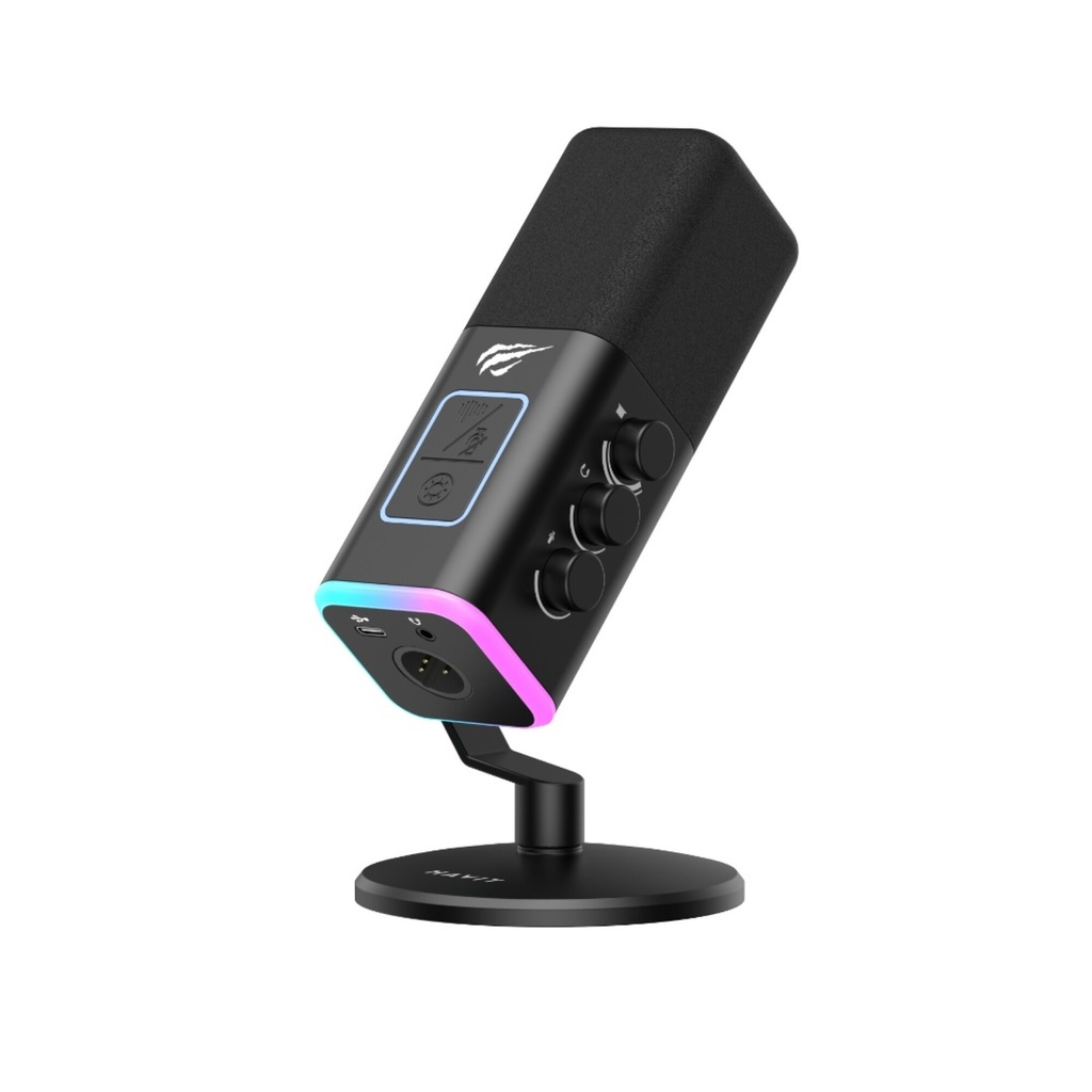 [000050] MICROFONO DE GRABACION GK71RGB HAVIT