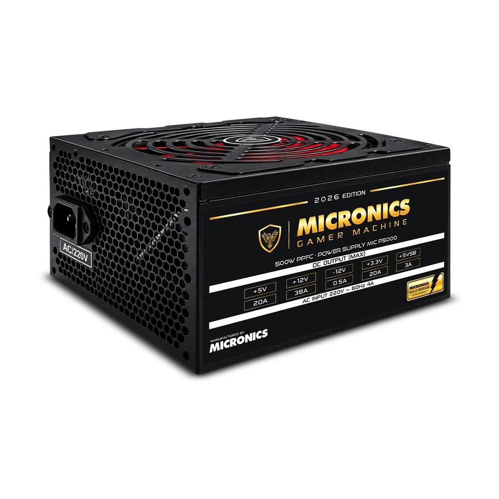 [000058] FUENTE DE PODER ATX MIC P5000 - 500W MICRONICS