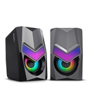 PARLANTE 2.0 RGB AVANTY MIC S321 MICRONICS