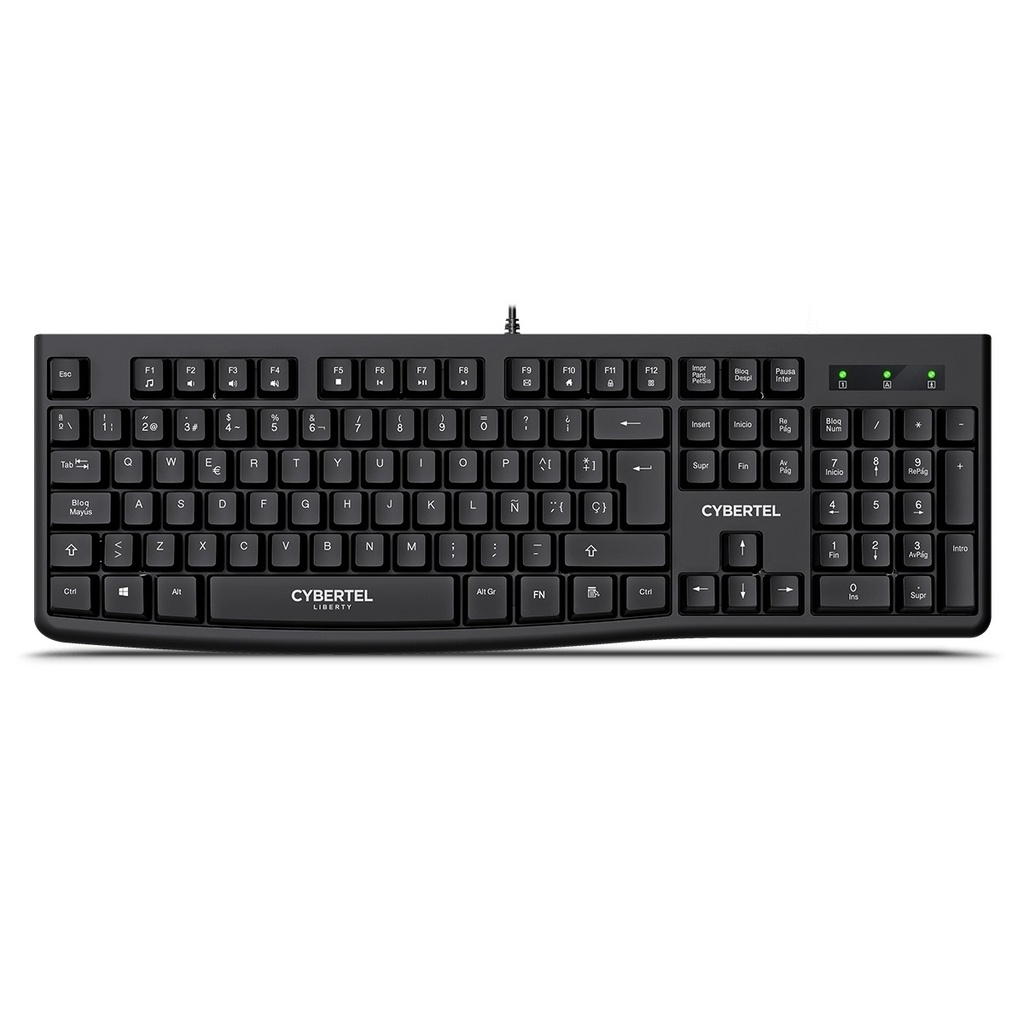TECLADO USB CYB K101 LIBERTY CYBERTEL