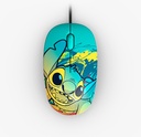 MOUSE USB DISNEY STICH BLUE 1200 DPI XTM-D406ST  XTECH